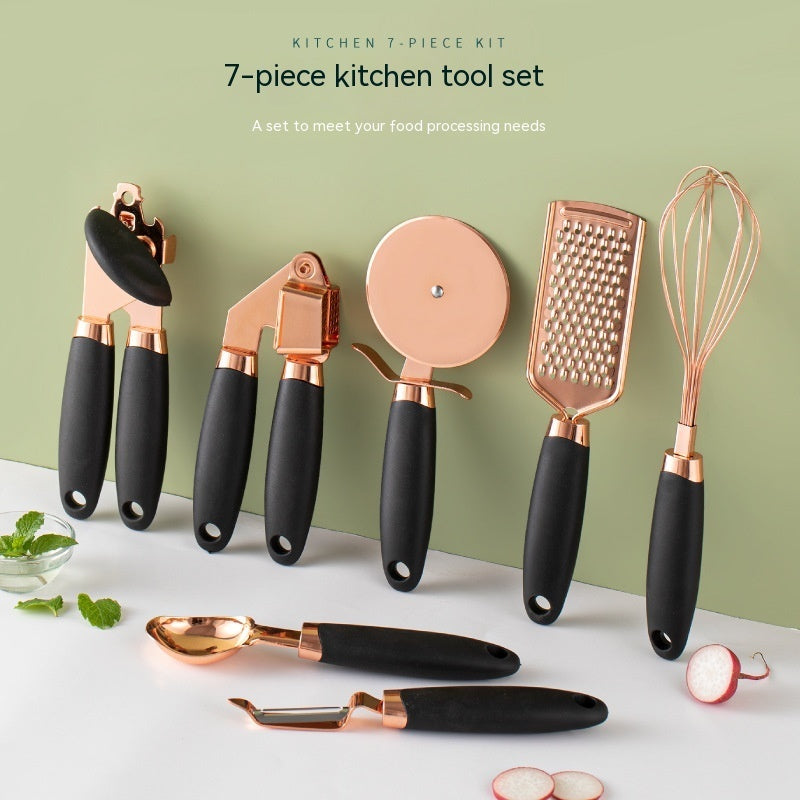 Rose Gold Kitchen Tool Set