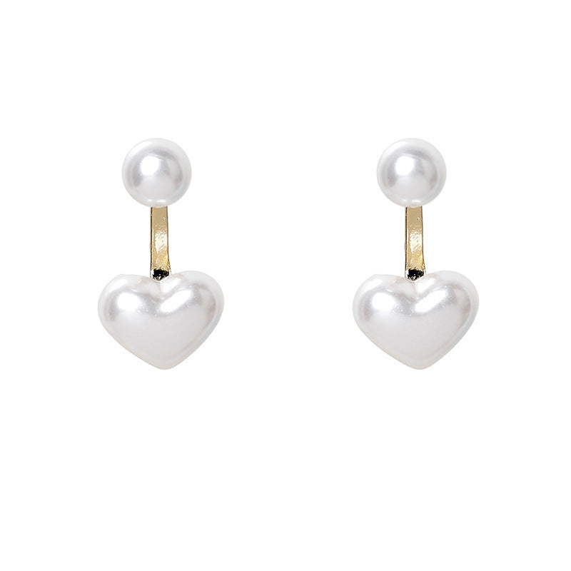 Love You Pearl Stud Earrings