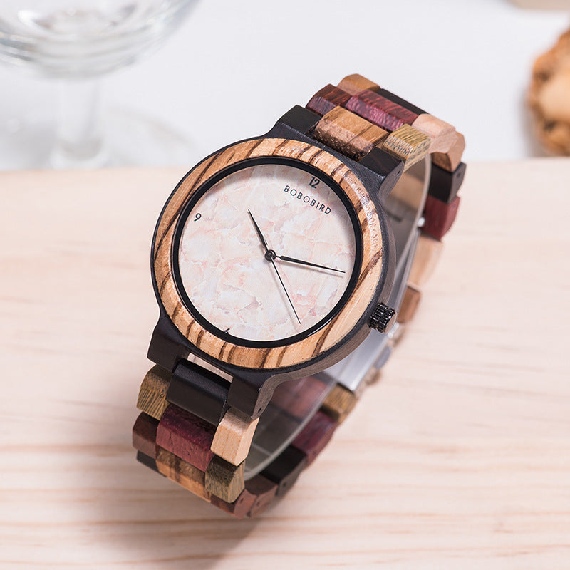 Wooden Quartz Watch