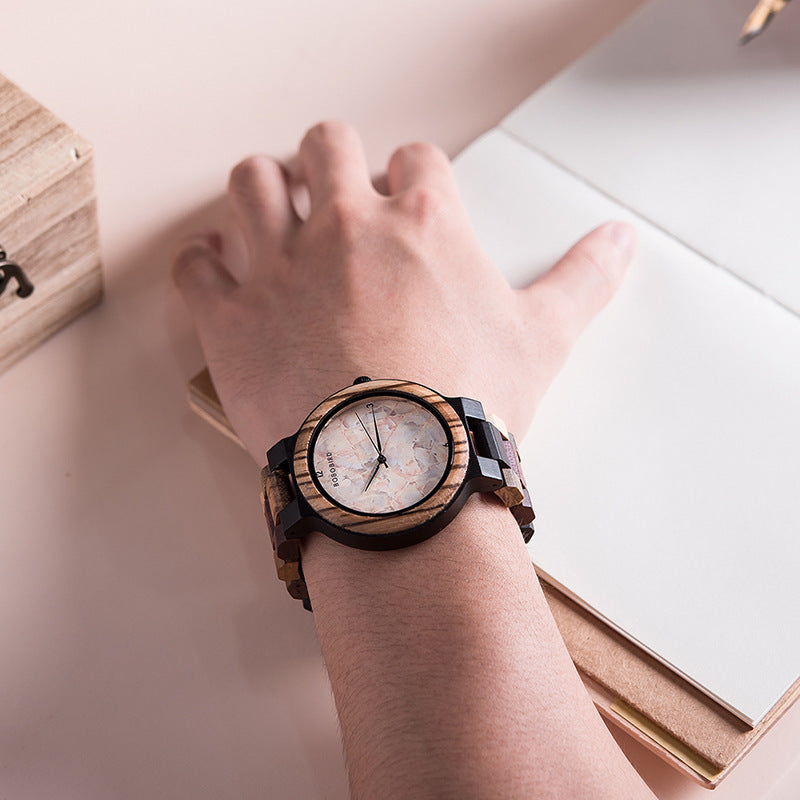 Wooden Quartz Watch