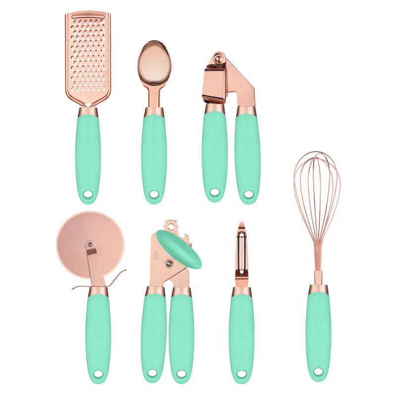 Rose Gold Kitchen Tool Set