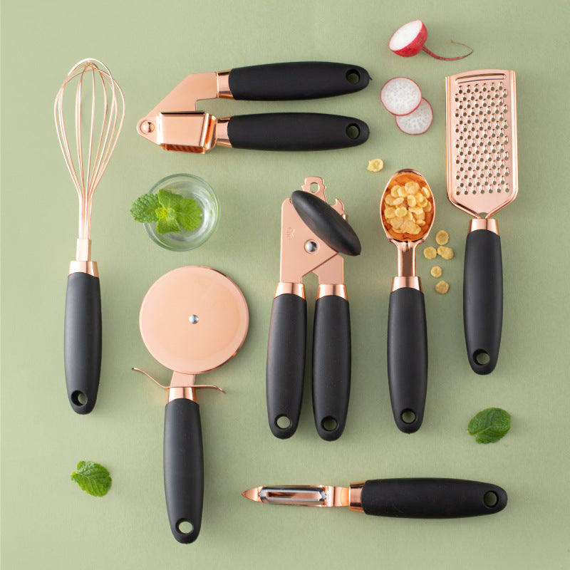 Rose Gold Kitchen Tool Set