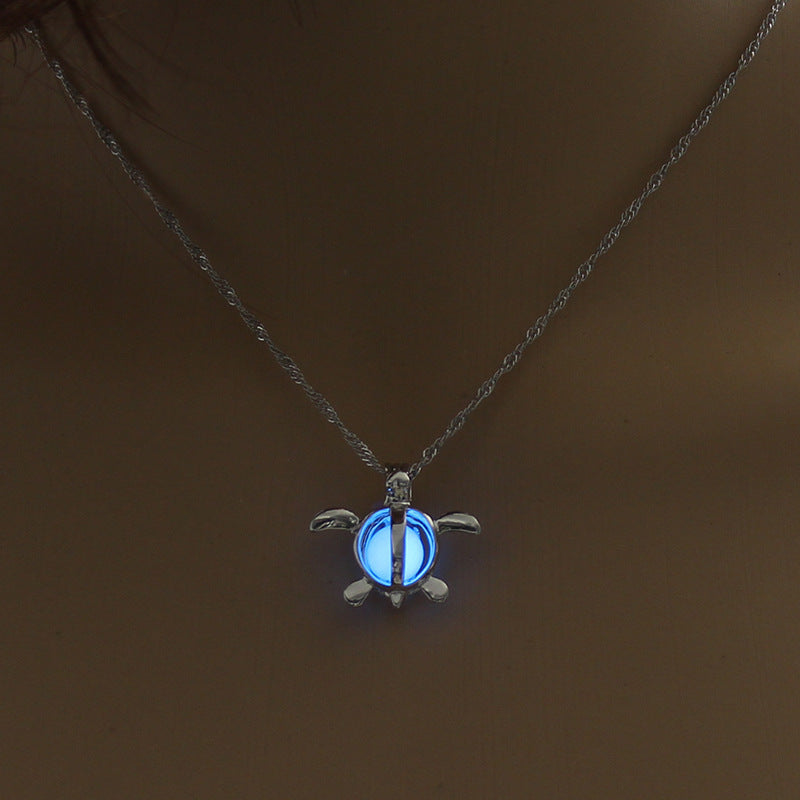 Natural Glowing Moon Necklace